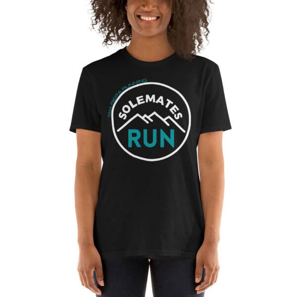 Run Mountains - Short-Sleeve Unisex T-Shirt - Image 2