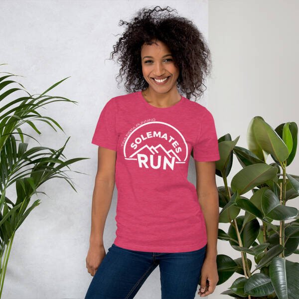Colorful Solemates RUN - Unisex t-shirt