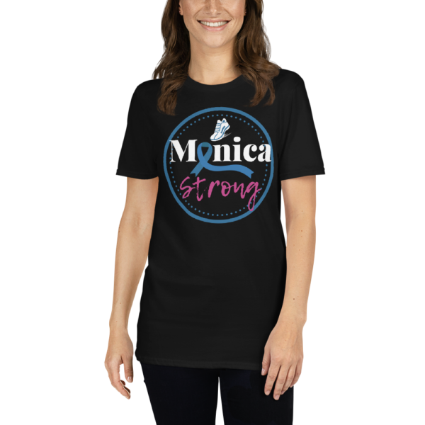 Miles For Monica Strong - Short-Sleeve Unisex T-Shirt