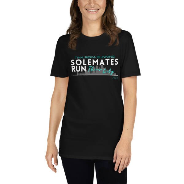 Sole Mates RUN THIS CITY - Short-Sleeve Unisex T-Shirt