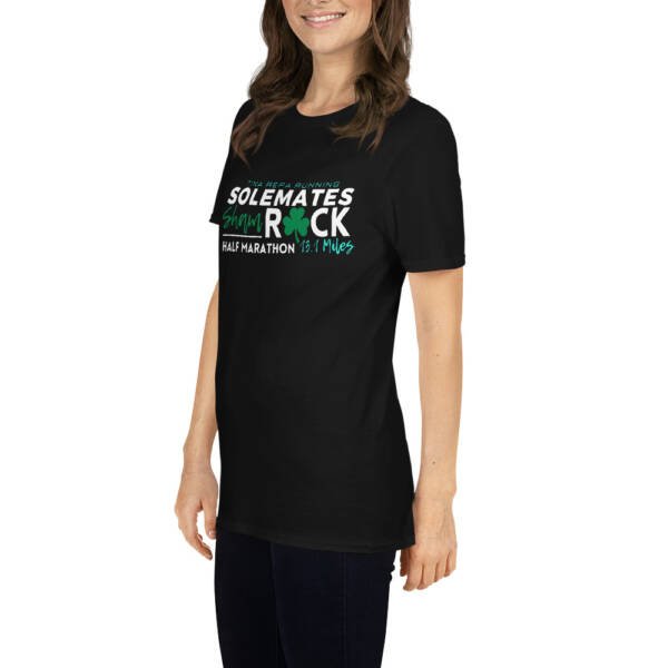 ShamROCK Half Marathon - Short-Sleeve Unisex T-Shirt - Image 2