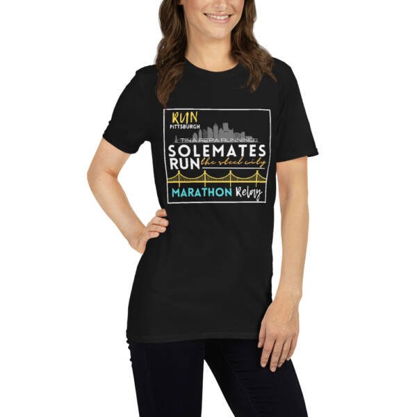 Pittsburgh Marathon RELAY - Short-Sleeve Unisex T-Shirt - Image 3