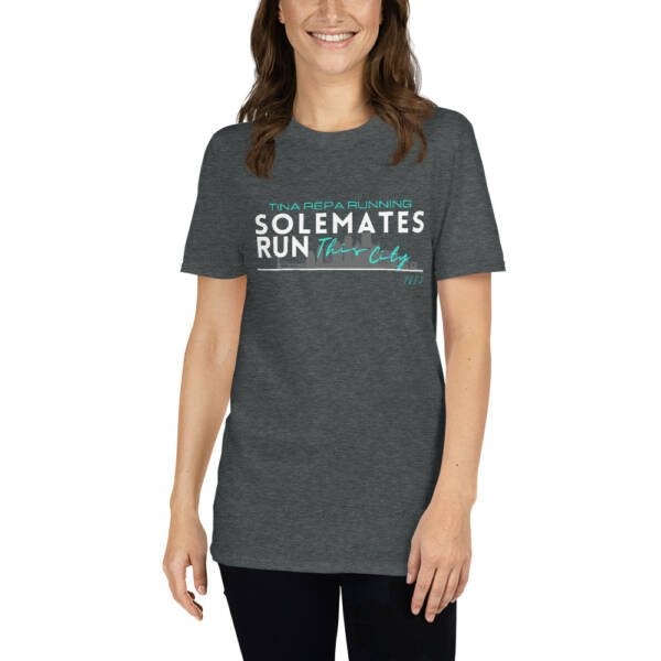 Sole Mates RUN THIS CITY - Short-Sleeve Unisex T-Shirt - Image 4