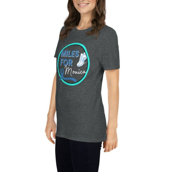 Miles For Monica - Short-Sleeve Unisex T-Shirt - Image 5