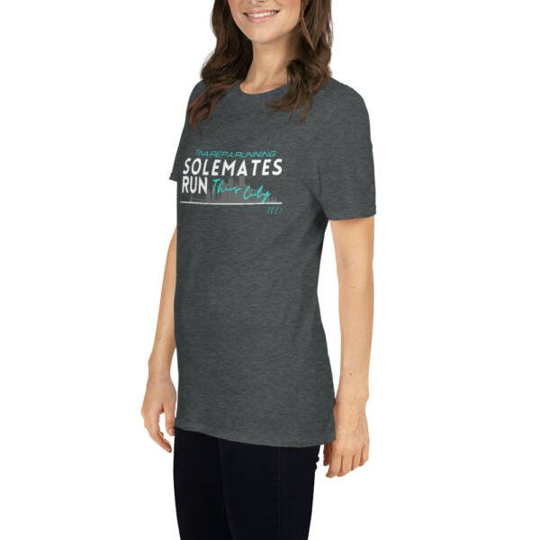Sole Mates RUN THIS CITY - Short-Sleeve Unisex T-Shirt - Image 5