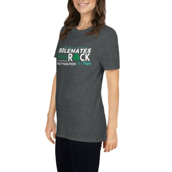 ShamROCK Half Marathon - Short-Sleeve Unisex T-Shirt - Image 5