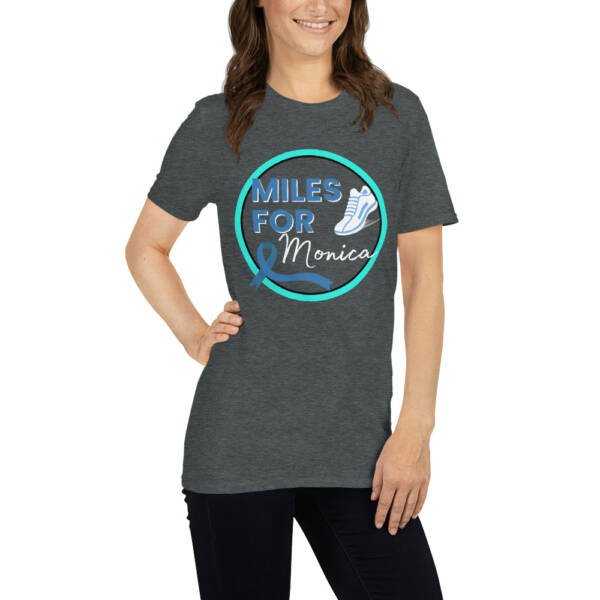 Miles For Monica - Short-Sleeve Unisex T-Shirt - Image 6