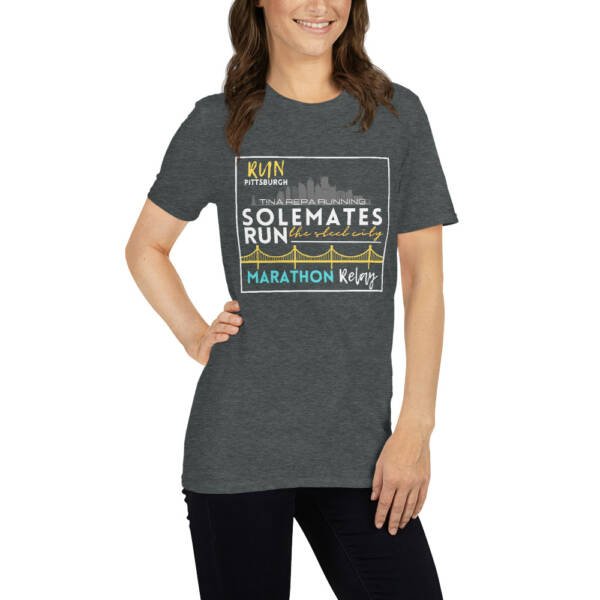 Pittsburgh Marathon RELAY - Short-Sleeve Unisex T-Shirt - Image 6