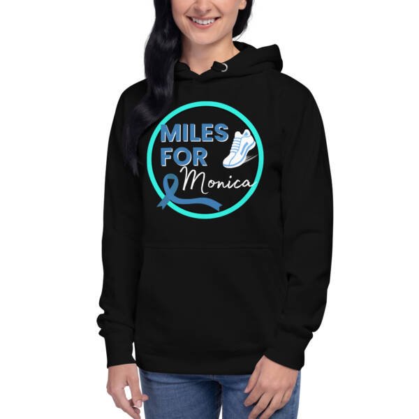 Miles for Monica - Unisex Hoodie - Image 2