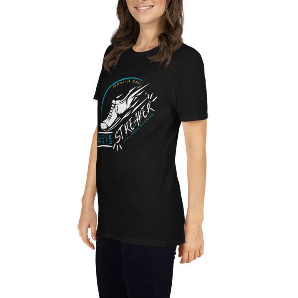 Sole Mates - June Run Streaker Short-Sleeve Unisex T-Shirt - Image 2