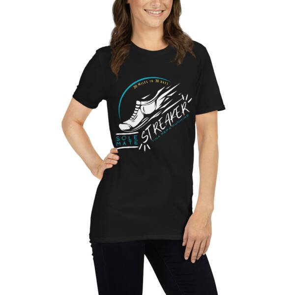 Sole Mates - June Run Streaker Short-Sleeve Unisex T-Shirt - Image 3