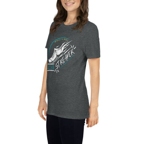 Sole Mates - June Run Streaker Short-Sleeve Unisex T-Shirt - Image 5
